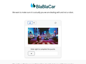 'blablacar.in' screenshot