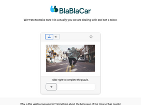 'blablacar.it' screenshot