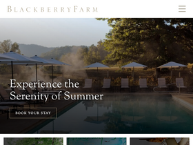 'blackberryfarm.com' screenshot