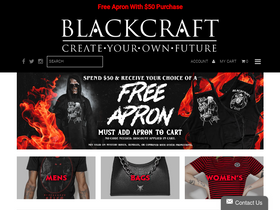 'blackcraftcult.com' screenshot