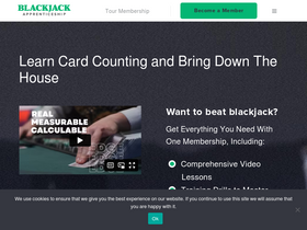 'blackjackapprenticeship.com' screenshot