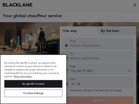 'blacklane.com' screenshot