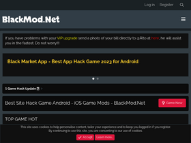 'blackmod.net' screenshot