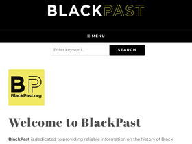 'blackpast.org' screenshot