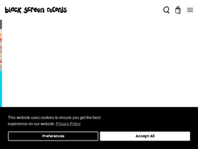 'blackscreenrecords.com' screenshot
