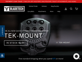 'blade-tech.com' screenshot