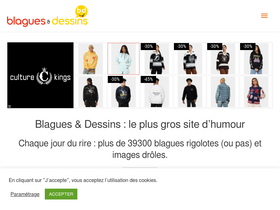 'blagues-et-dessins.com' screenshot