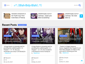 'blahbidyblah.com' screenshot