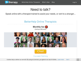 'blahtherapy.com' screenshot