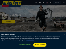 'blaklader.com' screenshot