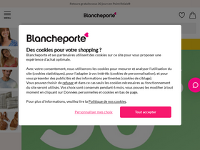 'blancheporte.fr' screenshot