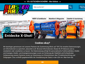 'blasterparts.com' screenshot