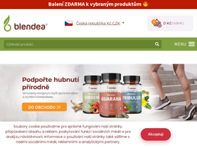 'blendea.cz' screenshot