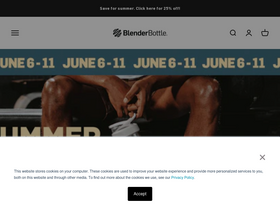 'blenderbottle.com' screenshot