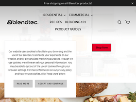 'blendtec.com' screenshot
