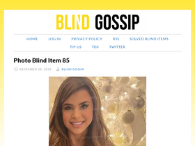 'blindgossip.com' screenshot