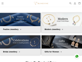 'blingvine.com' screenshot