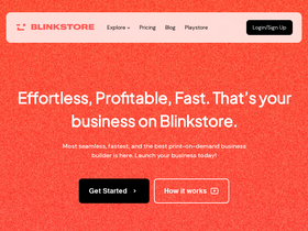 'blinkstore.in' screenshot