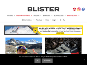 'blisterreview.com' screenshot
