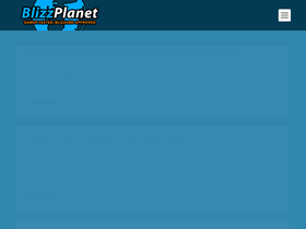 'blizzplanet.com' screenshot