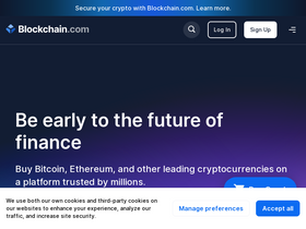 'blockchain.com' screenshot