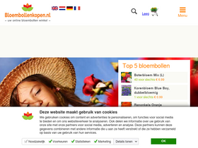 'bloembollenkopen.nl' screenshot