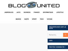 'blog-united.com' screenshot