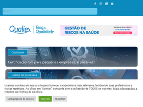 'blogdaqualidade.com.br' screenshot