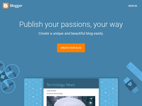 'blogger.com' screenshot