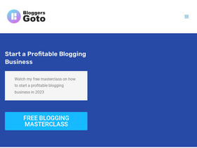 'bloggersgoto.com' screenshot