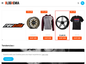 'bloghemia.com' screenshot