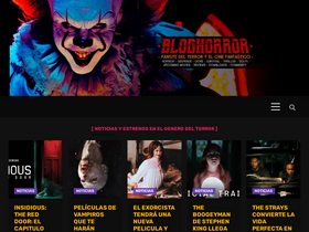 'bloghorror.com' screenshot