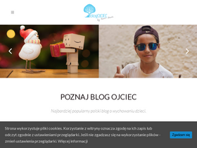 'blogojciec.pl' screenshot