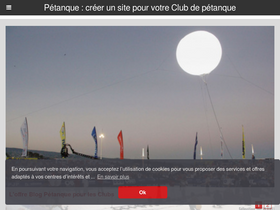 'blogpetanque.com' screenshot
