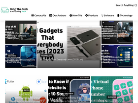 'blogthetech.com' screenshot