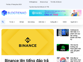 'blogtienao.com' screenshot