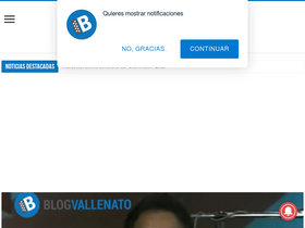 'blogvallenato.com' screenshot