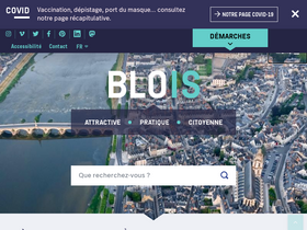 'blois.fr' screenshot