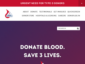 'bloodassurance.org' screenshot