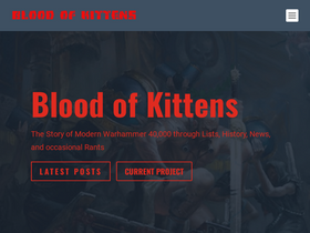 'bloodofkittens.com' screenshot