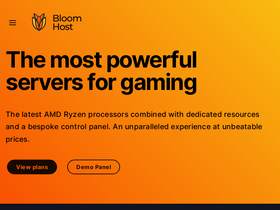 'bloom.host' screenshot