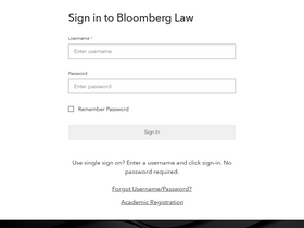 'bloomberglaw.com' screenshot