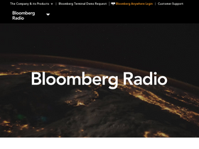 'bloombergradio.com' screenshot