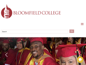 'bloomfield.edu' screenshot