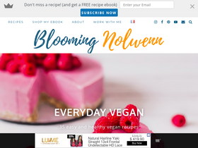 'bloomingnolwenn.com' screenshot