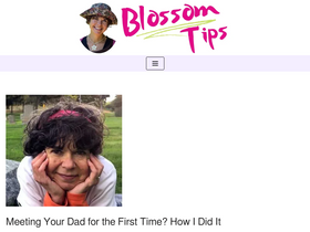 'blossomtips.com' screenshot