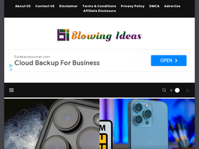 'blowingideas.com' screenshot