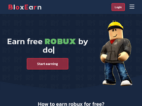 'bloxearn.com' screenshot