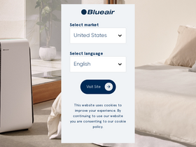 'blueair.com' screenshot