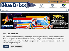 'bluebrixx.com' screenshot